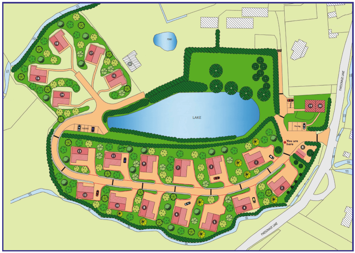 Mill Meadow Site Plan
