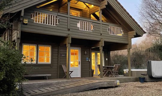 Approved Design HTA - As built Kingfisher Lodge