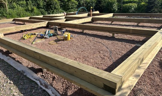 Transfer beam, a work of art